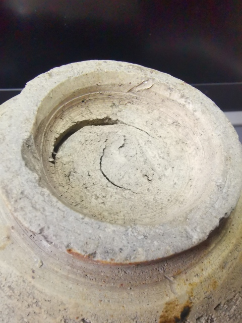 古玩陶瓷清代,黑釉窯變缽拍賣,當前價格888元