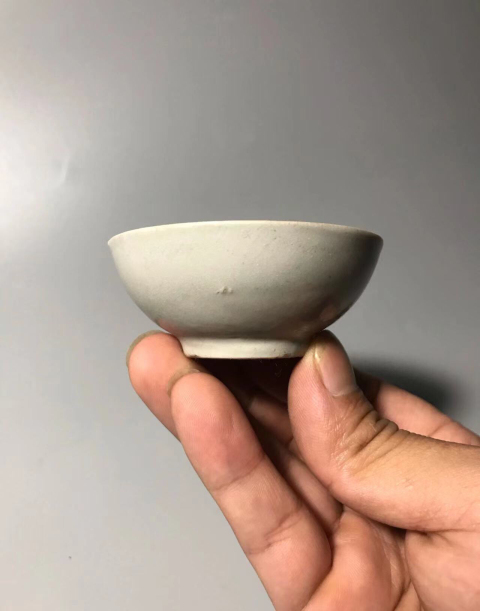 古玩陶瓷（清早期）青白釉杯拍賣，當前價格0元