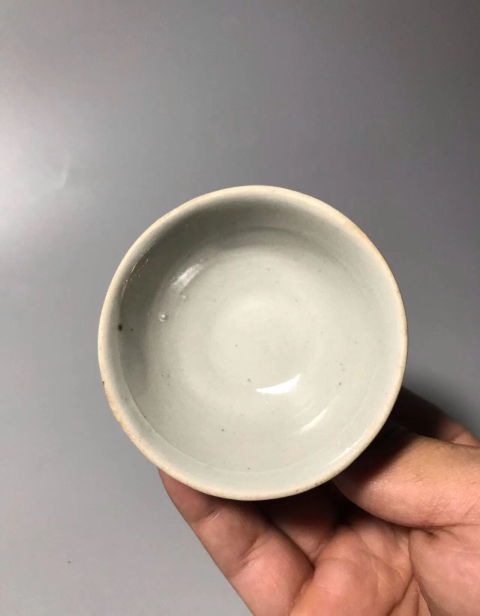 古玩陶瓷（清早期）青白釉杯拍賣，當前價格0元