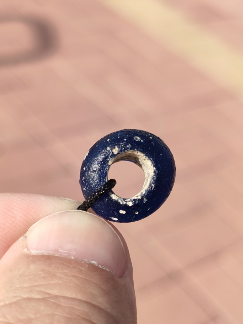 古玩玉器漢代老琉璃拍賣，當前價格1200元