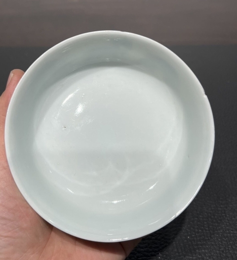 古玩陶瓷清代馬紋洗拍賣，當(dāng)前價格2300元