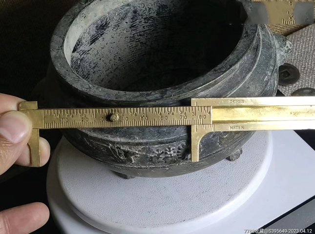古玩銅器銅爐拍賣，當前價格840元