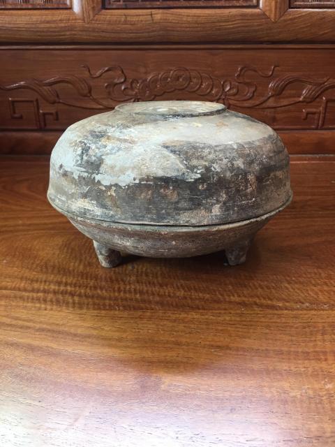 古玩陶瓷少見漢代彩繪酒器拍賣，當前價格1888元
