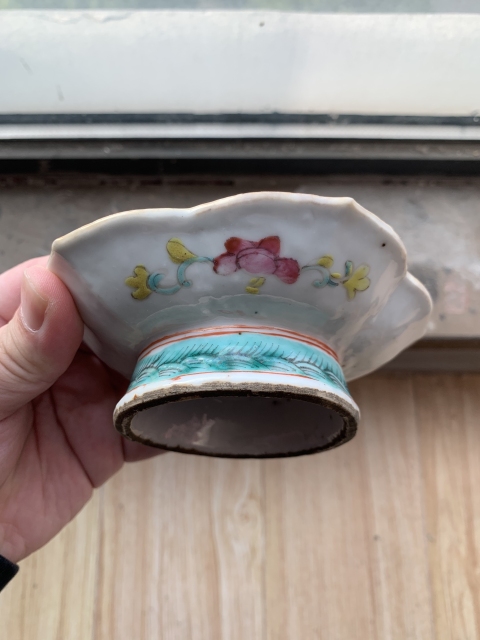 古玩陶瓷龍紋粉彩盤拍賣,當前價格100元