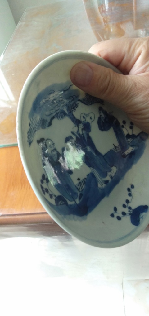 古玩陶瓷三星高照圖盤拍賣，當前價格880元