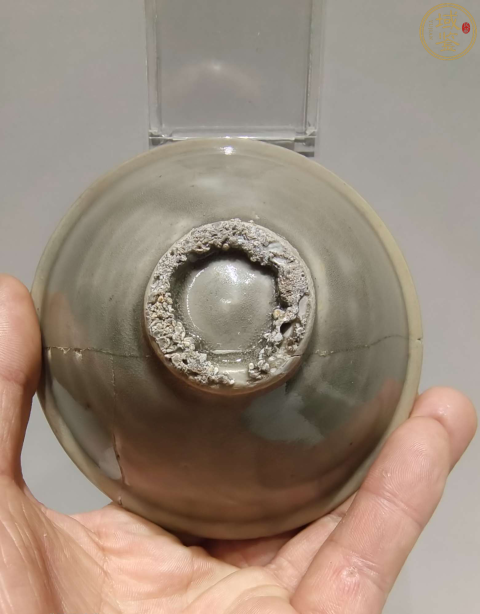 古玩陶瓷【罕見精品】南宋臨汝窯青釉盞拍賣,當前價格1999元