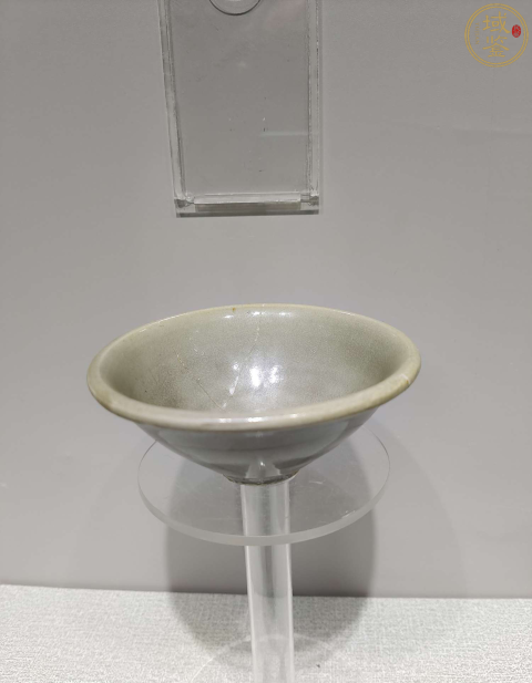 古玩陶瓷【罕見精品】南宋臨汝窯青釉盞拍賣,當前價格1999元