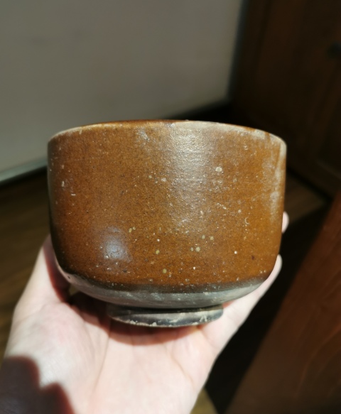 古玩陶瓷清早期?紫金釉缽拍賣,當前價格299元
