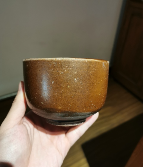 古玩陶瓷清早期?紫金釉缽拍賣,當前價格299元