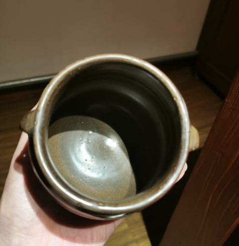 古玩陶瓷清早期?茶葉末釉雙系罐拍賣,當前價格1700元