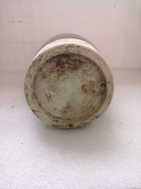 古玩陶瓷磁州窯茶葉末釉雙系盤口瓶拍賣,當(dāng)前價格580元