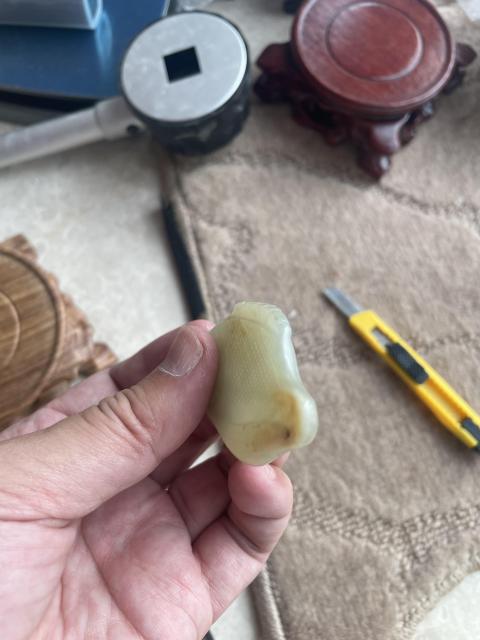 古玩玉器玉魚拍賣,當前價格5000元
