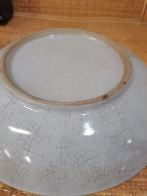 古玩陶瓷哥釉盤拍賣,當前價格1680元