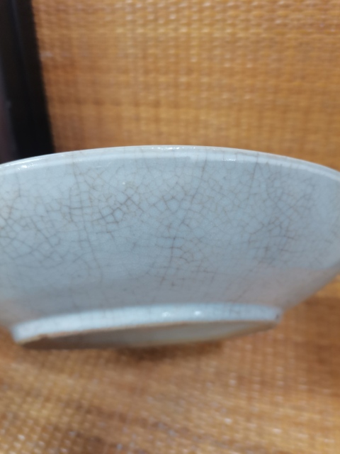 古玩陶瓷哥釉盤拍賣,當前價格1680元