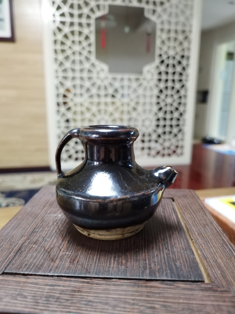 古玩陶瓷磁州窯系壺拍賣，當(dāng)前價格880元