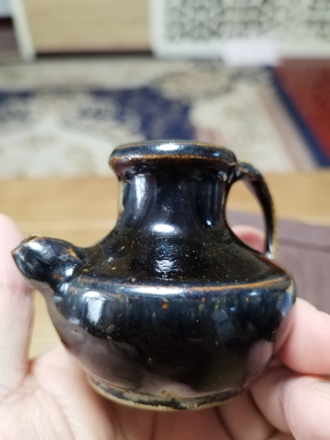 古玩陶瓷磁州窯系壺拍賣，當(dāng)前價格880元