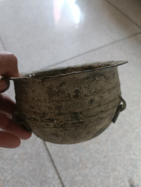 古玩銅器漢代.銅釜拍賣,當前價格9999元