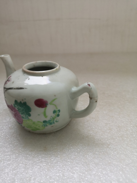 古玩陶瓷花鳥紋執壺拍賣，當前價格580元
