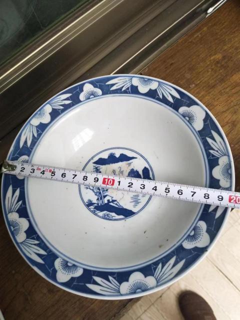 古玩陶瓷青花福祿壽紋碗一對(duì)拍賣，當(dāng)前價(jià)格500元