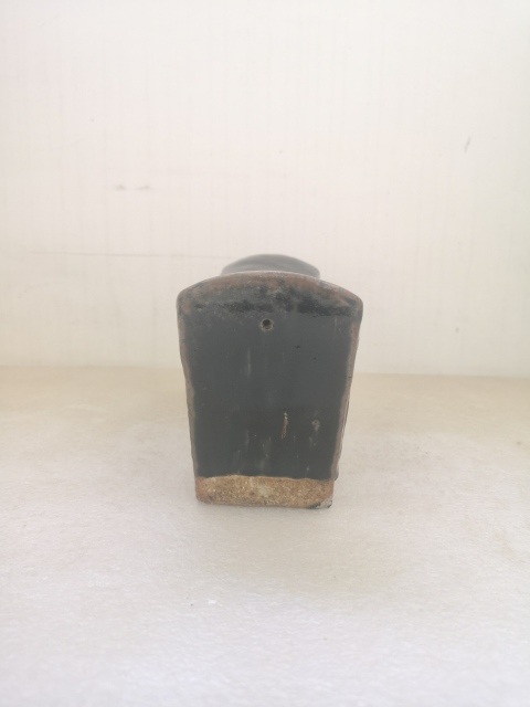 古玩陶瓷清代磁州窯系黑釉瓷枕拍賣，當前價格1200元