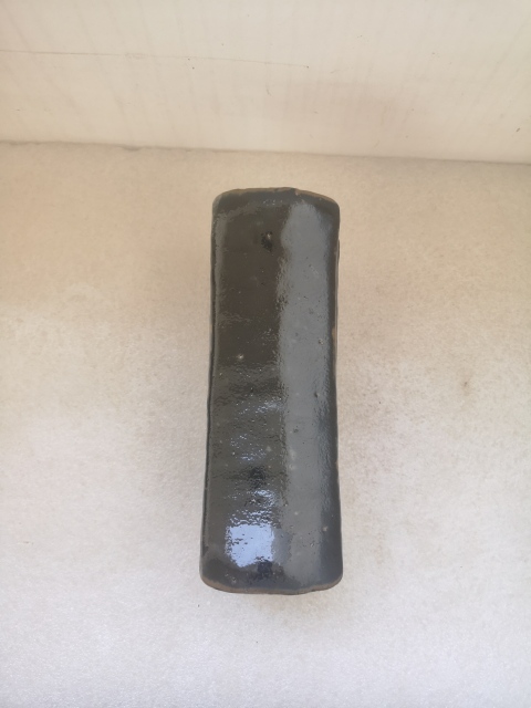 古玩陶瓷清代磁州窯系黑釉瓷枕拍賣，當前價格1200元