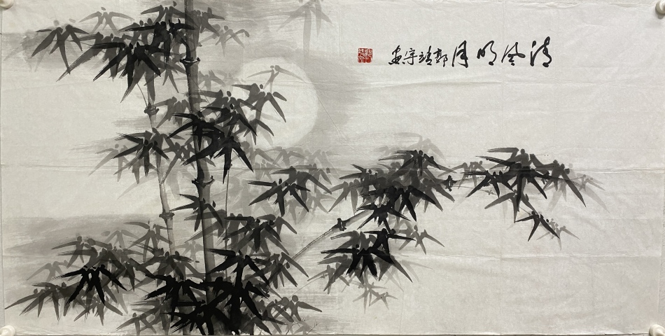 古玩字畫帶合影真跡中國美術家協會會員,安徽省書協會員,香港書畫研究院副院長拍賣,當前價格799元