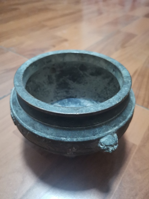 古玩銅器銅爐拍賣，當前價格840元