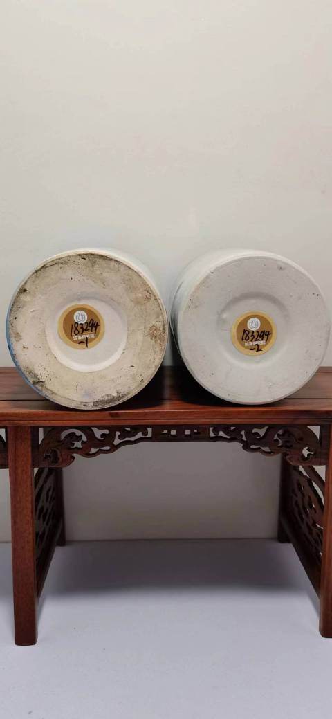 古玩陶瓷青花山水紋筆筒拍賣,當前價格1900元
