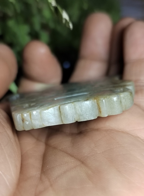 古玩玉器和田玉“府上有壽”佩拍賣，當前價格4000元