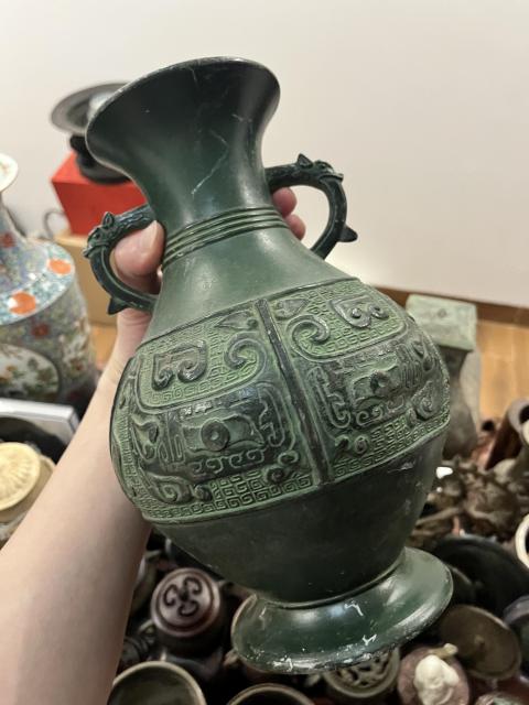 古玩雜項民國銅瓶拍賣，當前價格399元