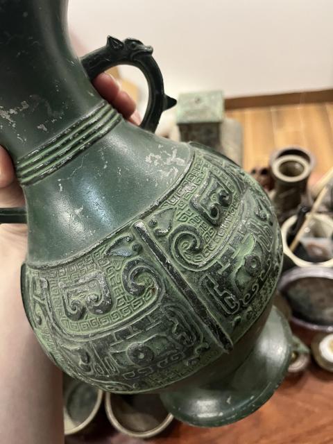古玩雜項民國銅瓶拍賣，當前價格399元