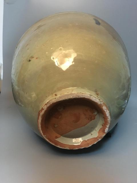 古玩陶瓷明代龍泉窯青瓷大罐拍賣，當前價格880元