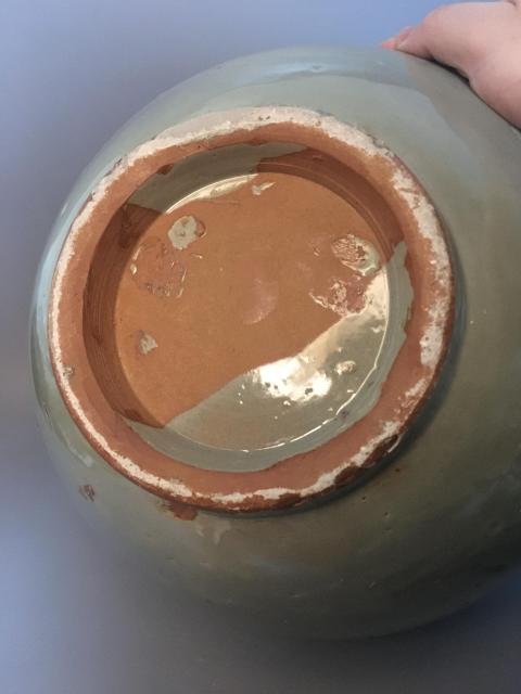 古玩陶瓷明代龍泉窯青瓷大罐拍賣，當前價格880元