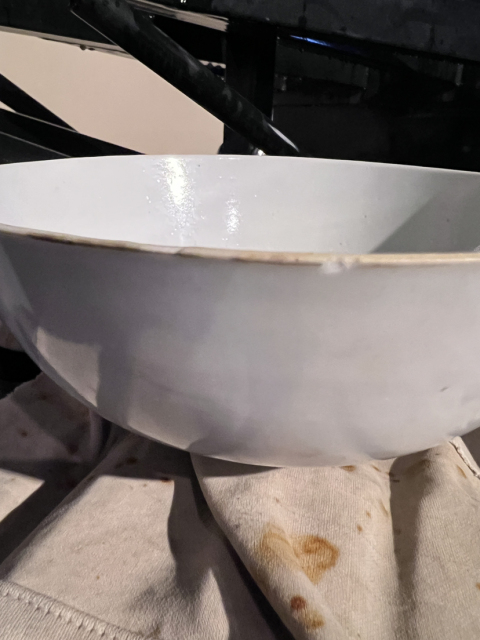古玩陶瓷【精品立件·光緒描金白釉大碗】路份高拍賣,當前價格2500元