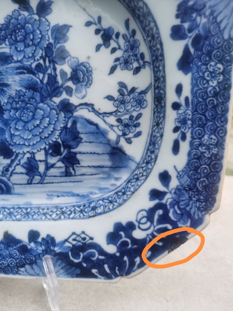 古玩陶瓷雍乾青花花卉紋長盤拍賣,當(dāng)前價格1388元