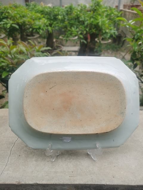 古玩陶瓷雍乾青花花卉紋長盤拍賣,當(dāng)前價格1388元