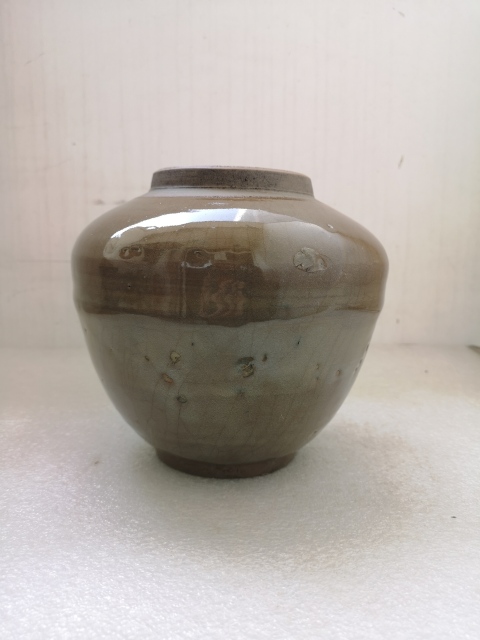 古玩陶瓷清代早期蓋罐拍賣，當前價格680元
