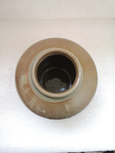 古玩陶瓷清代早期蓋罐拍賣，當前價格680元