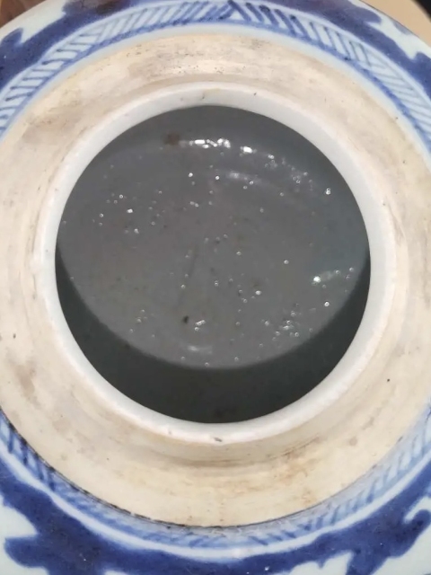 古玩陶瓷乾隆青花花卉紋罐拍賣,當前價格8500元
