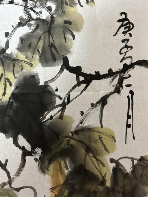 古玩字畫丁小晏老師作品《花卉》拍賣,當前價格298元