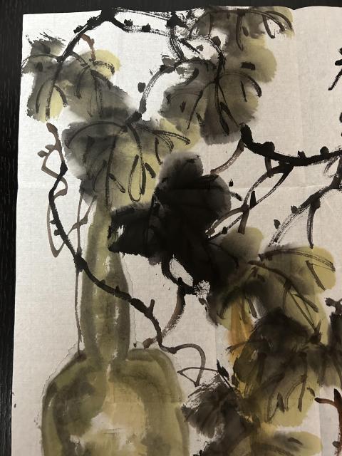 古玩字畫丁小晏老師作品《花卉》拍賣,當前價格298元