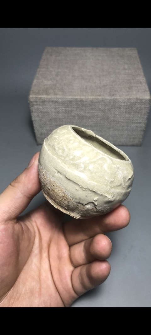 古玩陶瓷【南宋】【館藏級】影青釉印花水盂【平臺僅此一件】【級別比較高】拍賣,當前價格0元