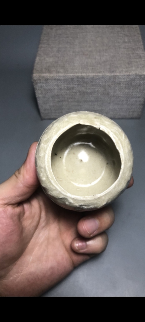 古玩陶瓷【南宋】【館藏級】影青釉印花水盂【平臺僅此一件】【級別比較高】拍賣,當前價格0元