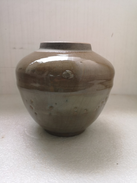 古玩陶瓷清代早期蓋罐拍賣，當前價格680元