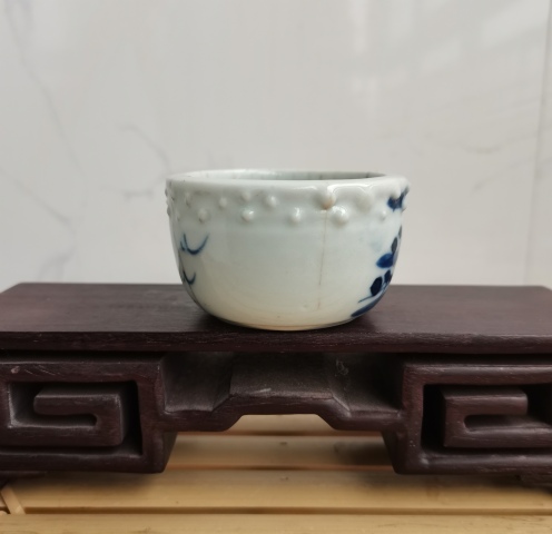 古玩陶瓷青花山水人物圖小鼓釘洗拍賣,當前價格0元