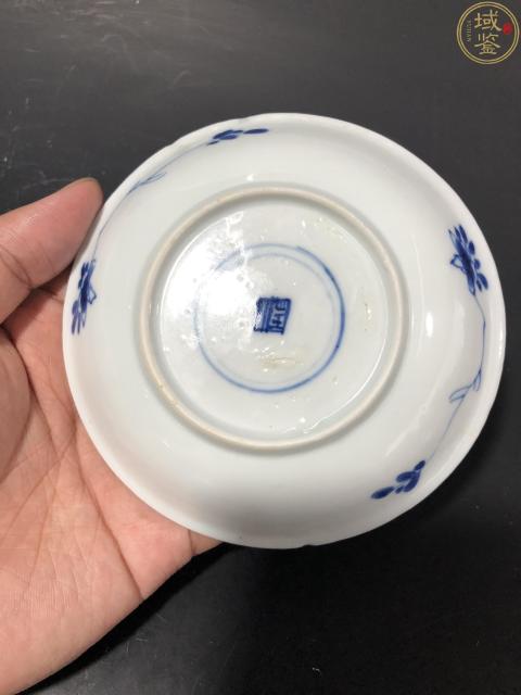 古玩陶瓷清康熙青花洞石花卉賞盤拍賣,當(dāng)前價格1200元
