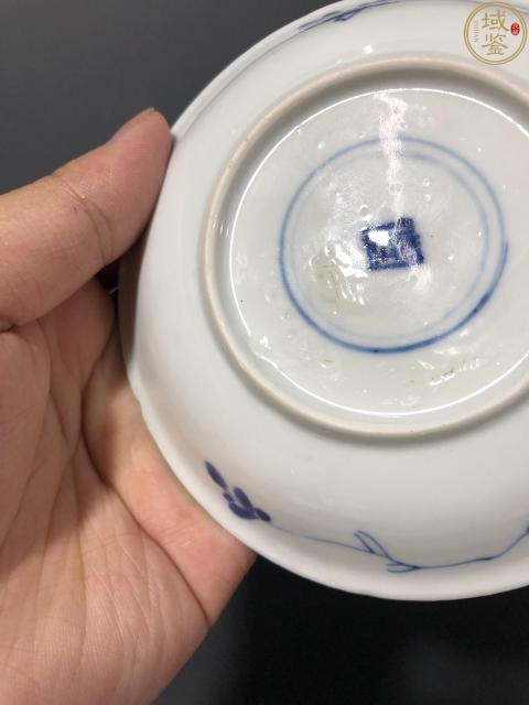 古玩陶瓷清康熙青花洞石花卉賞盤拍賣,當(dāng)前價格1200元