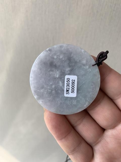 古玩玉器天然翡翠雕“鳳凰牡丹”牌拍賣，當前價格298元