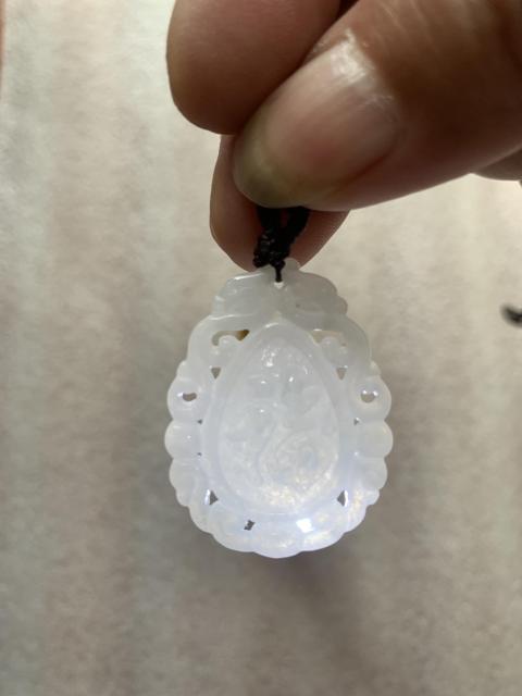 古玩玉器天然翡翠雕“福字”掛牌拍賣，當前價格160元