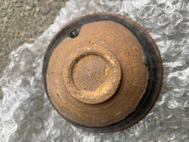 古玩陶瓷褐釉盞拍賣，當(dāng)前價(jià)格3000元